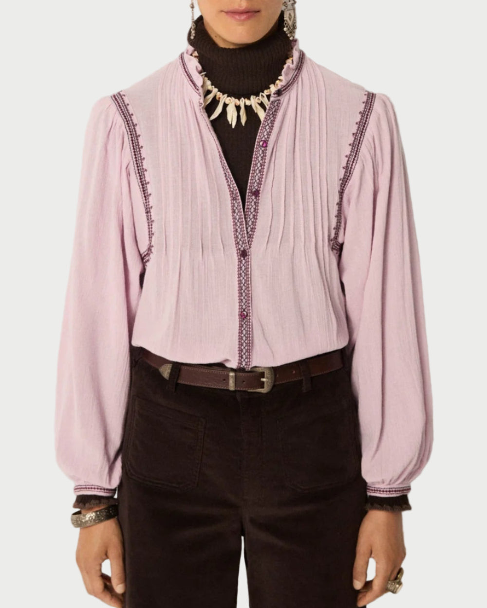 Maison Hotel Lila Blouse | WEST2WESTPORT