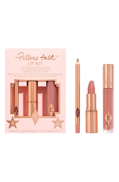 Charlotte Tilbury Pillow Talk Lip Kit (Nordstrom Exclusive) $95 Value in None at Nordstrom | Nordstrom