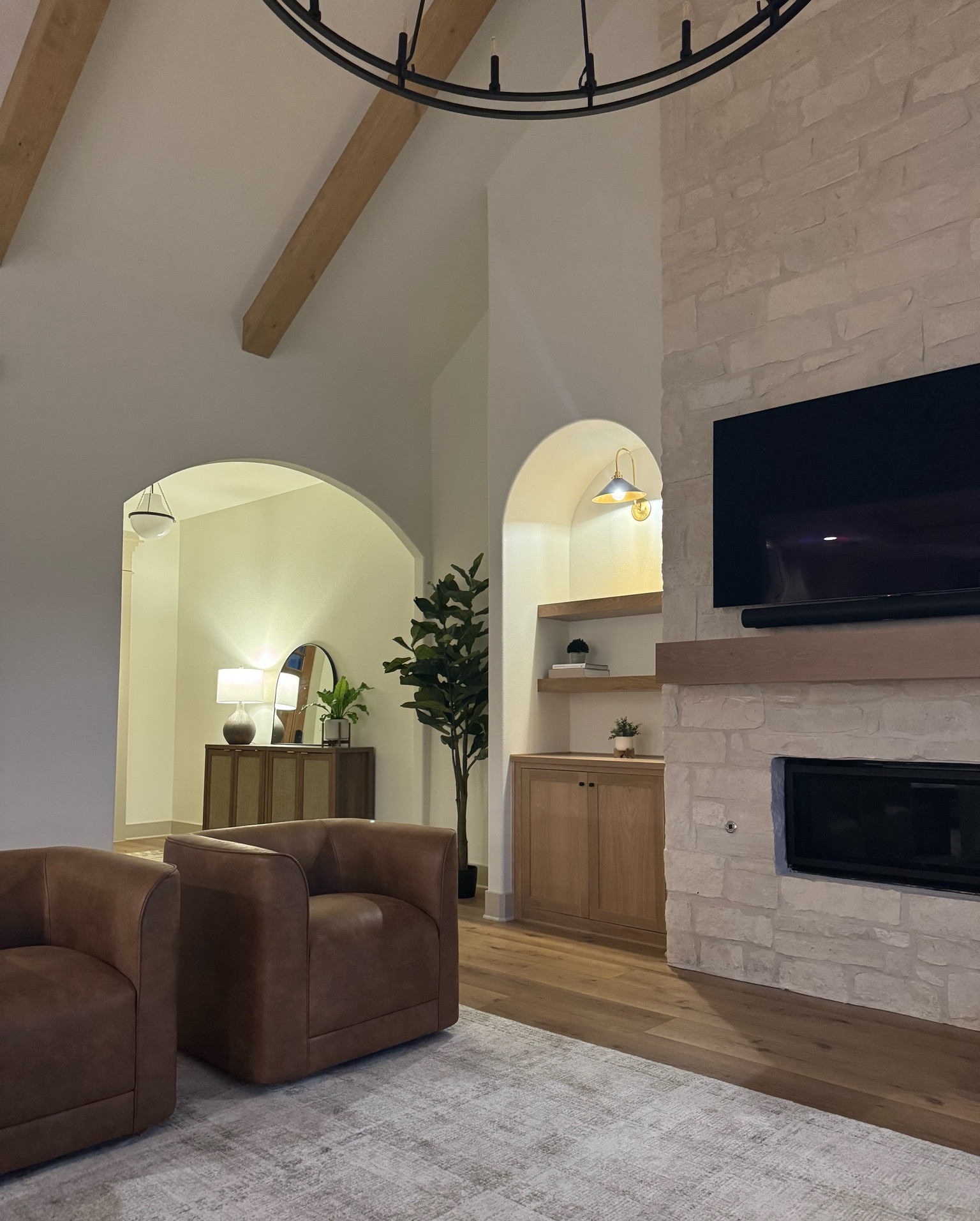 Cozy vibes #livingroom #arearug #organicmodern #ltkhome

#LTKHome