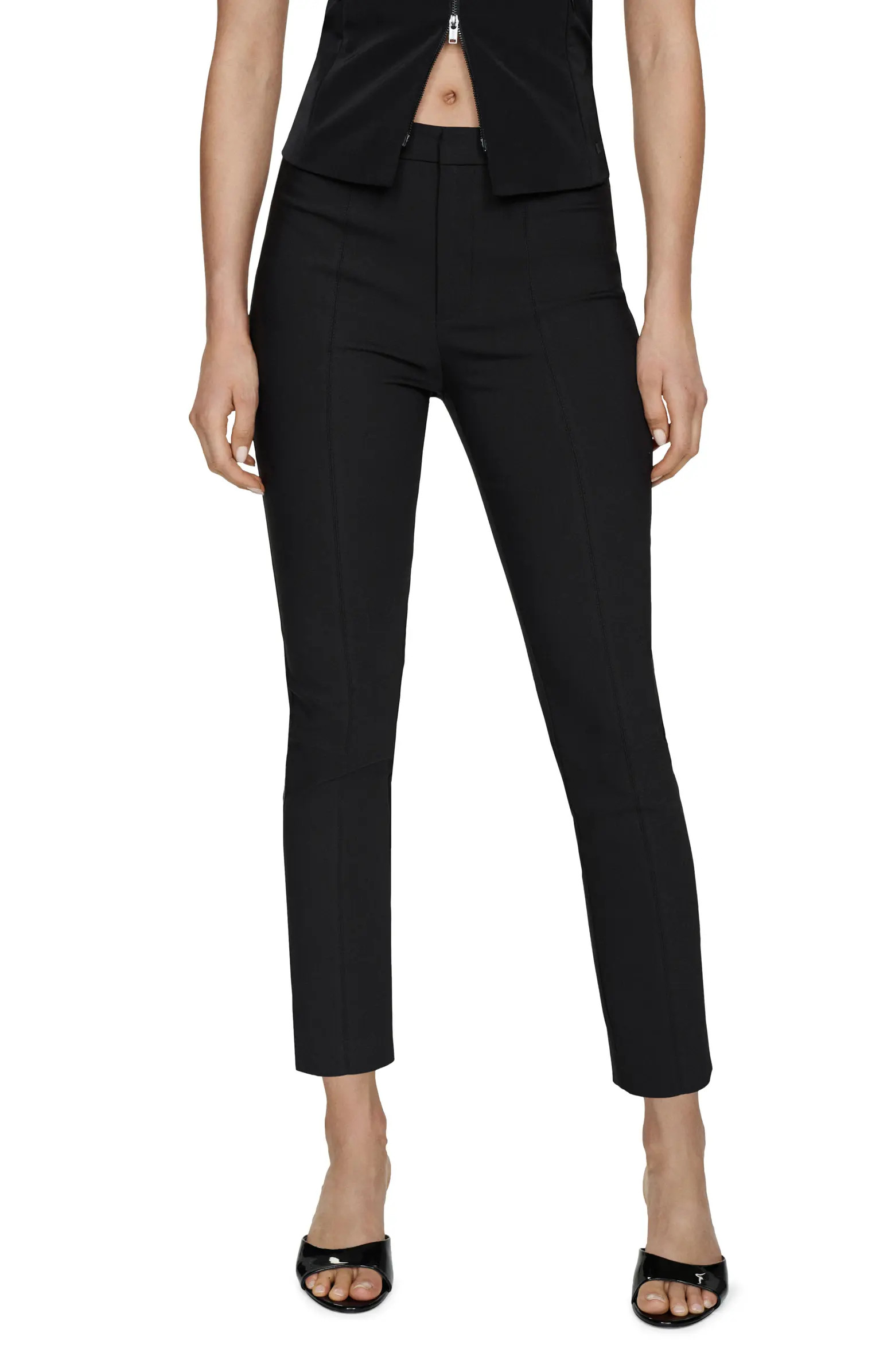 MANGO Crop Skinny Pants | Nordstrom | Nordstrom