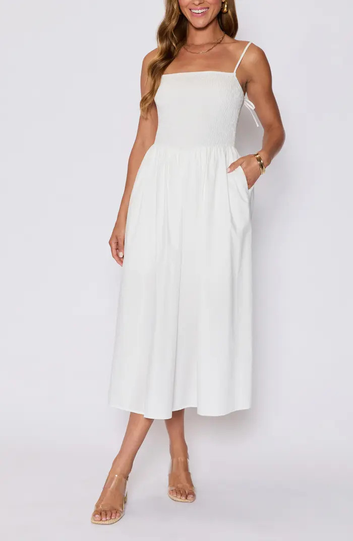 Essential Smocked Cotton Sundress | Nordstrom