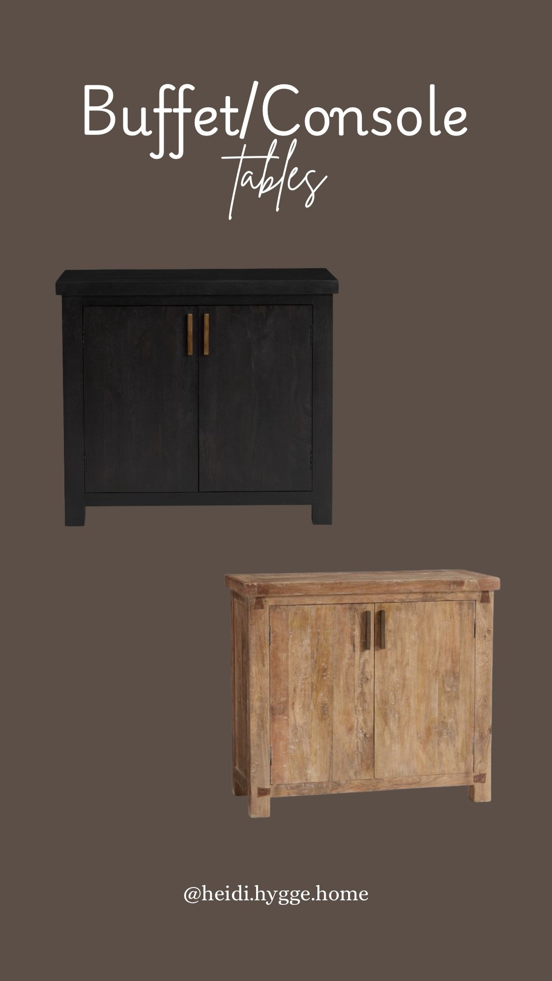 Patiently waited to find the right piece in my kitchen, dining area and this is it! The warm black buffet console table is on its way! I love the natural color too. 

#LTKHome