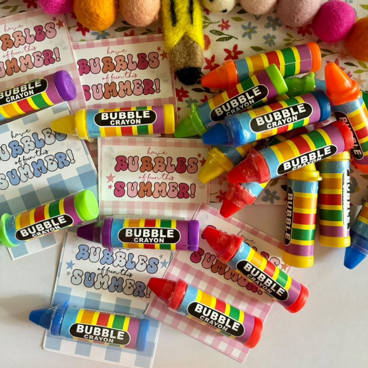 Love these bubbles shaped like a crayon!
Perfect for an end of the year class gift ideaa

#LTKKids #LTKmomlife #LTKHome