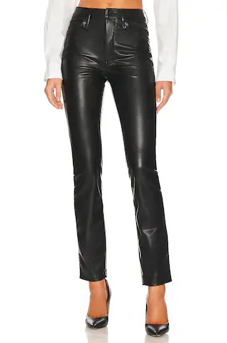MOTHER The Dazzler Skimp in Wax On, Wax Off Black from Revolve.com | Revolve Clothing (Global)