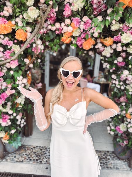 Bridal brunch outfit from my bachelorette party! The whole look is linked blow. For more ideas check out my instagram or blog 😊💕👰🏼‍♀️


Bridal outfits 
White dress
Bow dress
Lulus
Pearls wedding outfit 

#LTKSeasonal #LTKwedding #LTKstyletip