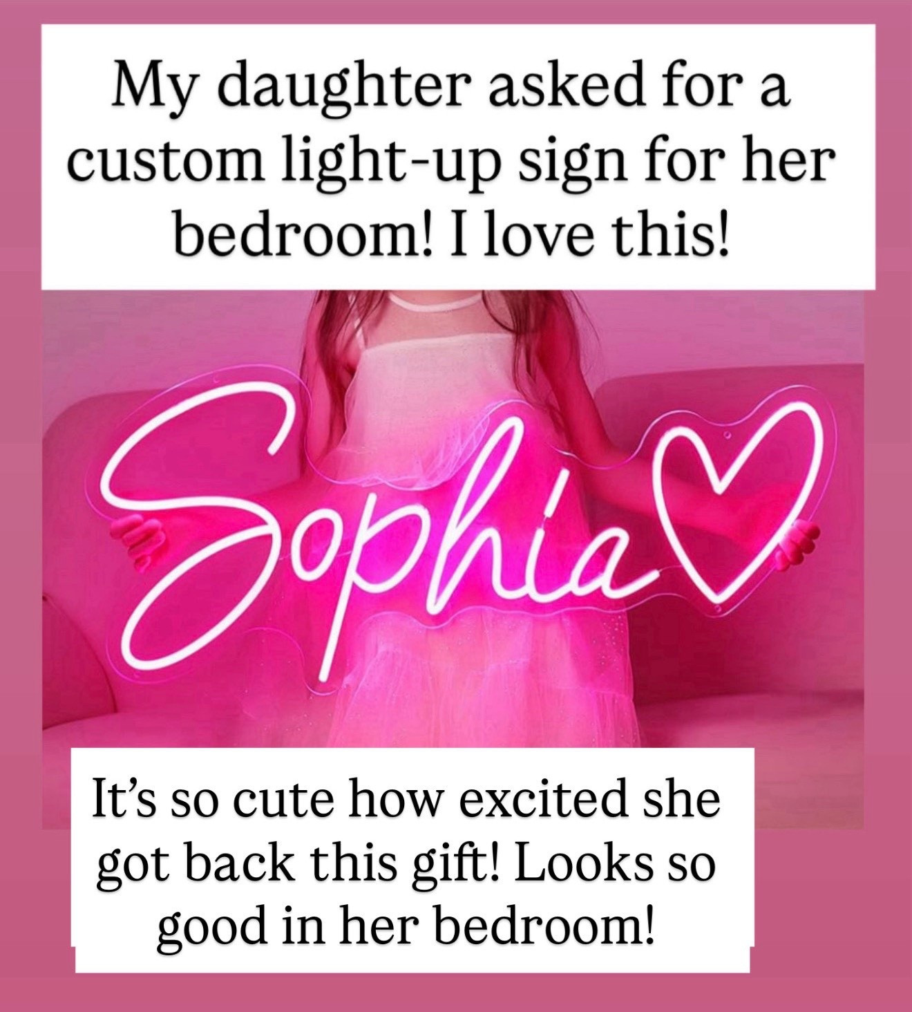 This light up sign is perfection! It is so perfect for my daughter’s bedroom.

#LTKKids #LTKHome