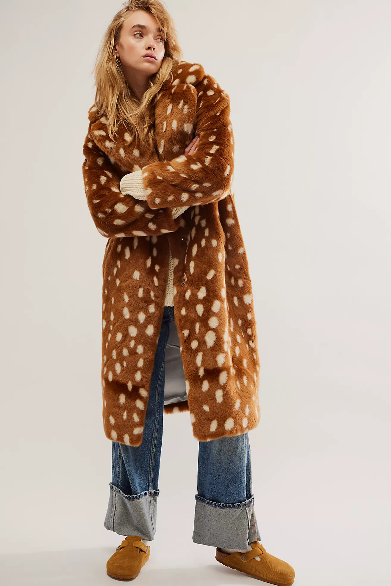 Katie's Faux Fur Coat | Free People (UK)