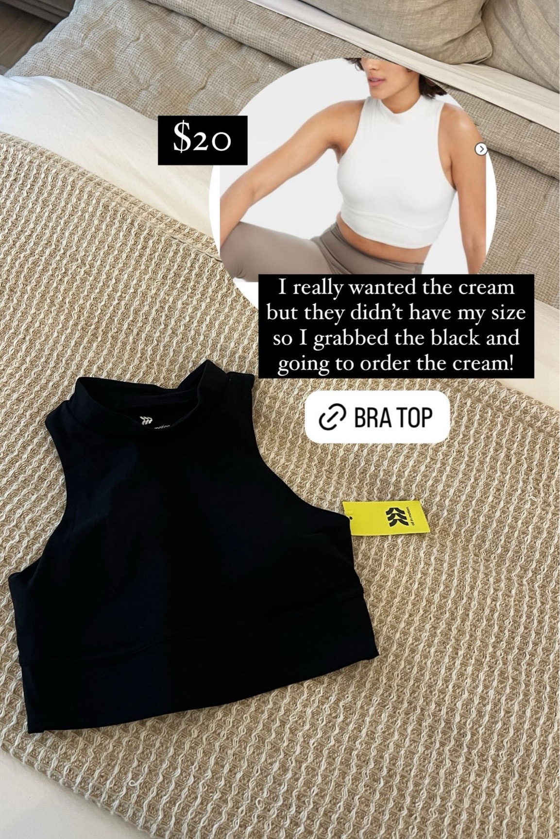 High neck athletic bra top from target! 

#LTKsalealert #LTKfindsunder50 #LTKfitness