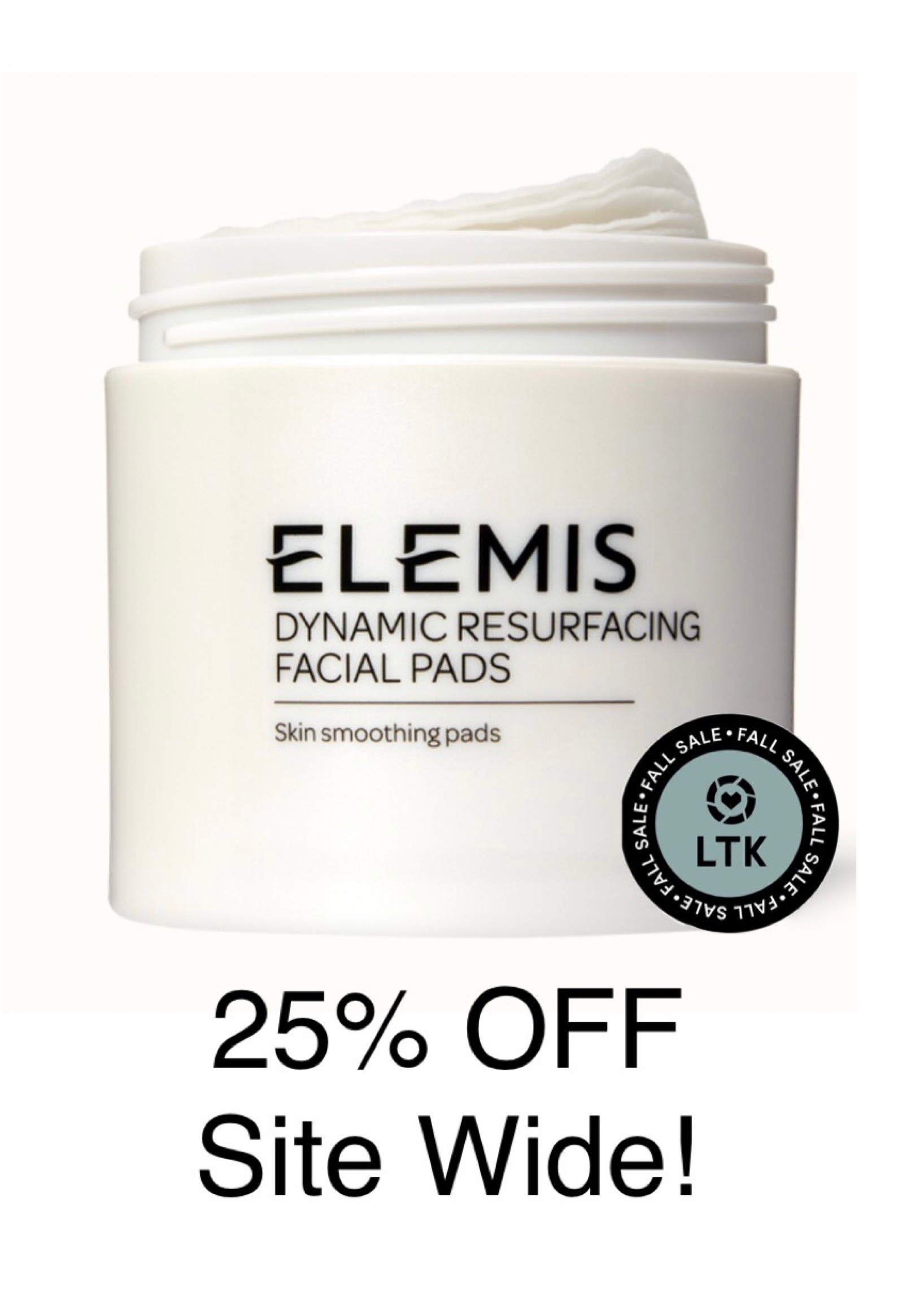 Code: LTK25    #elemis #salealert #skincare 

#LTKSale #LTKbeauty #LTKsalealert