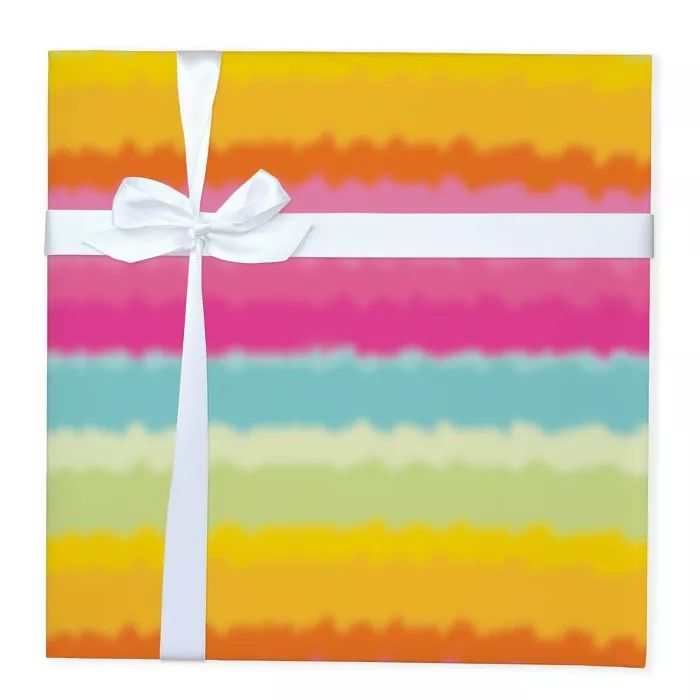 Tie Dye Striped Gift Wrapping Paper - Spritz™ | Target