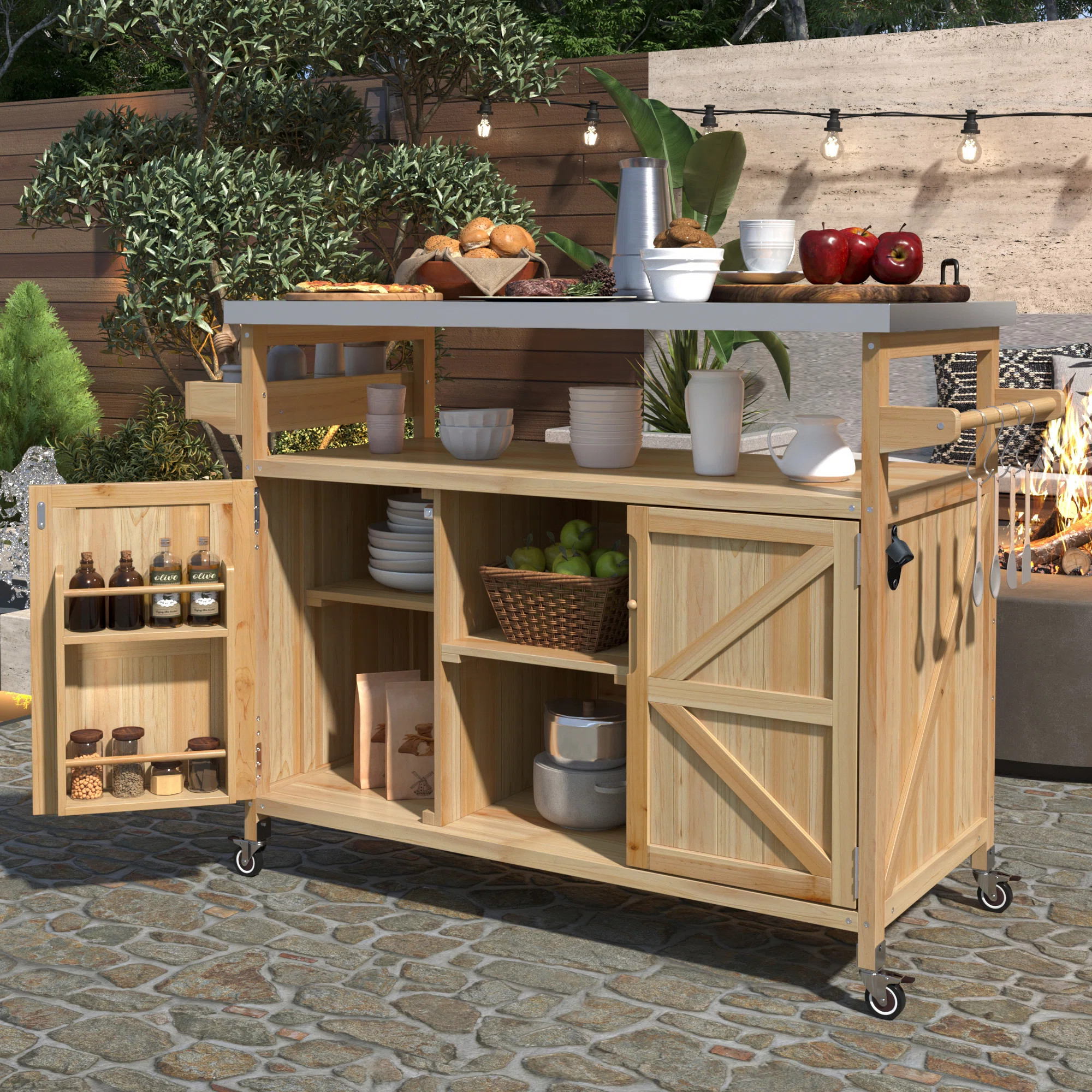 K&K Outdoor Kitchen Island | Wayfair North America