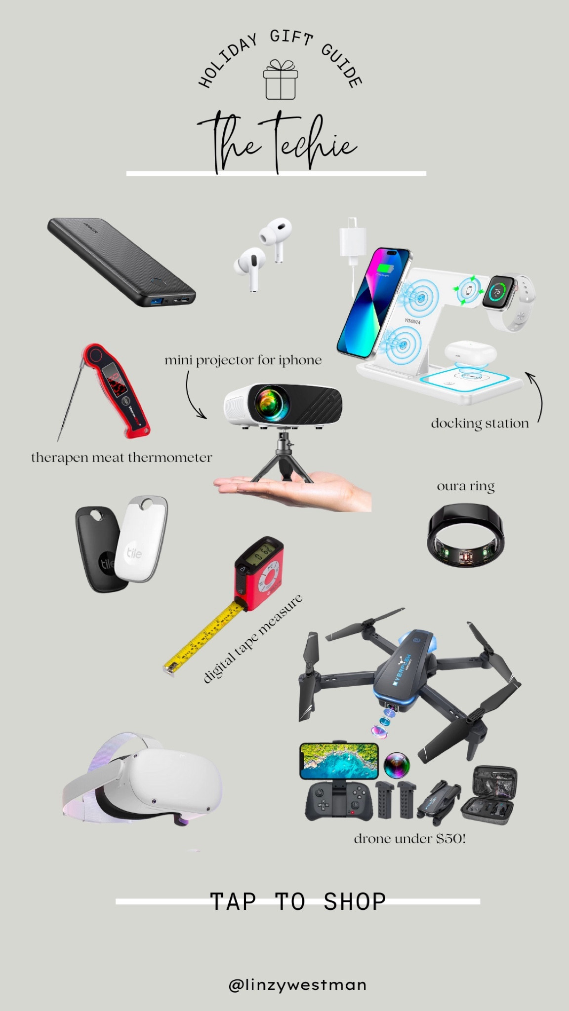 GIFT GUIDE // for the one that loves technology.

#LTKGiftGuide #LTKHoliday #LTKfindsunder100