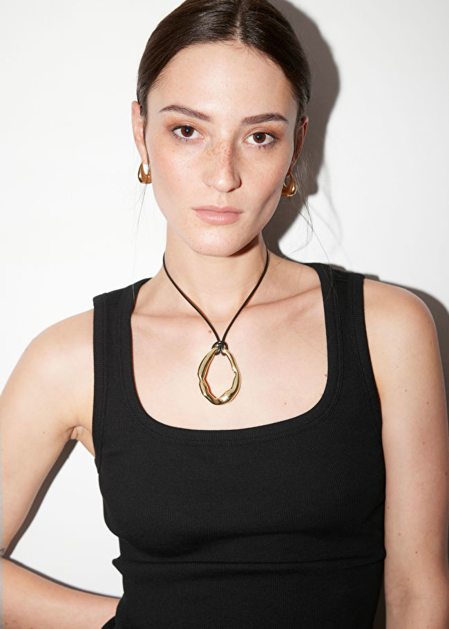 Molded Pendant Cord Necklace | & Other Stories UK