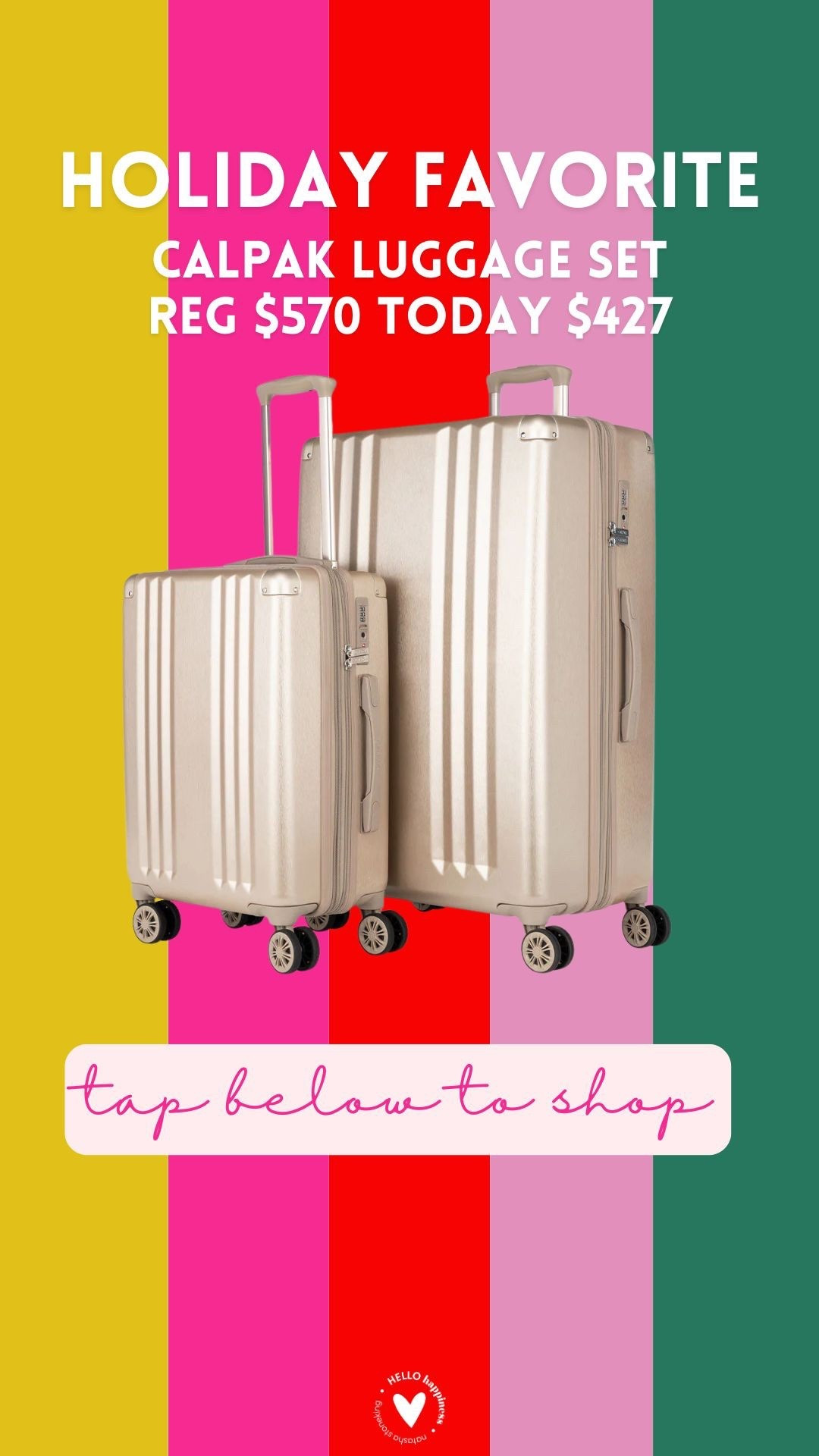 holiday favorite | calpak luggage 

#LTKTravel #LTKSaleAlert #LTKHoliday