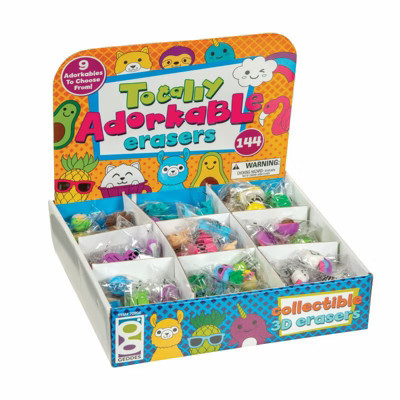 Geddes Totally Adorkable Erasers - 144 per bag | Target