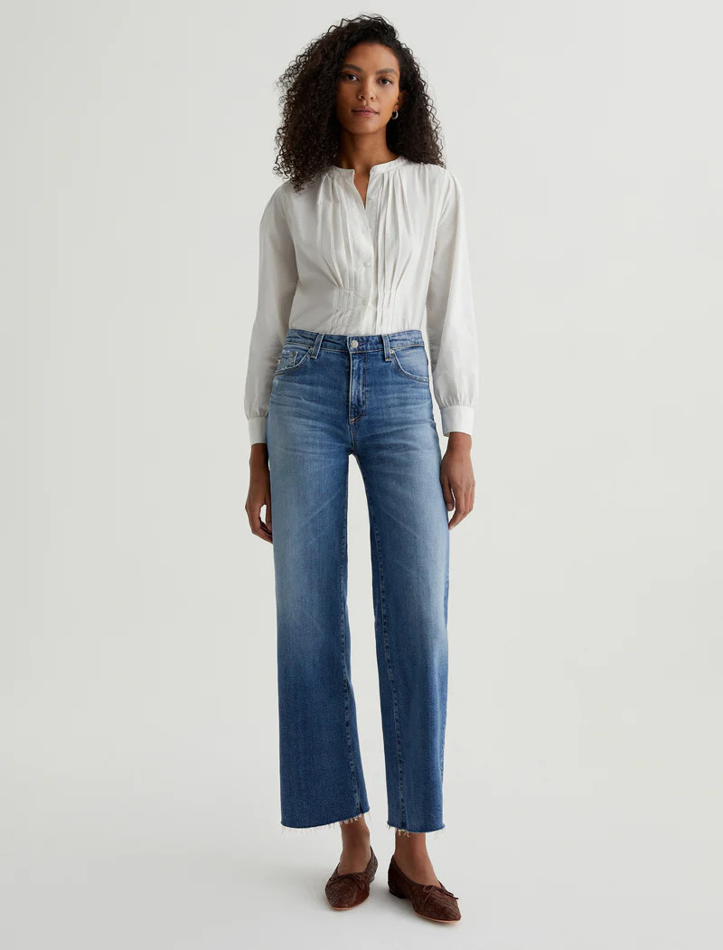 Saige Wide Leg Crop | AG Jeans