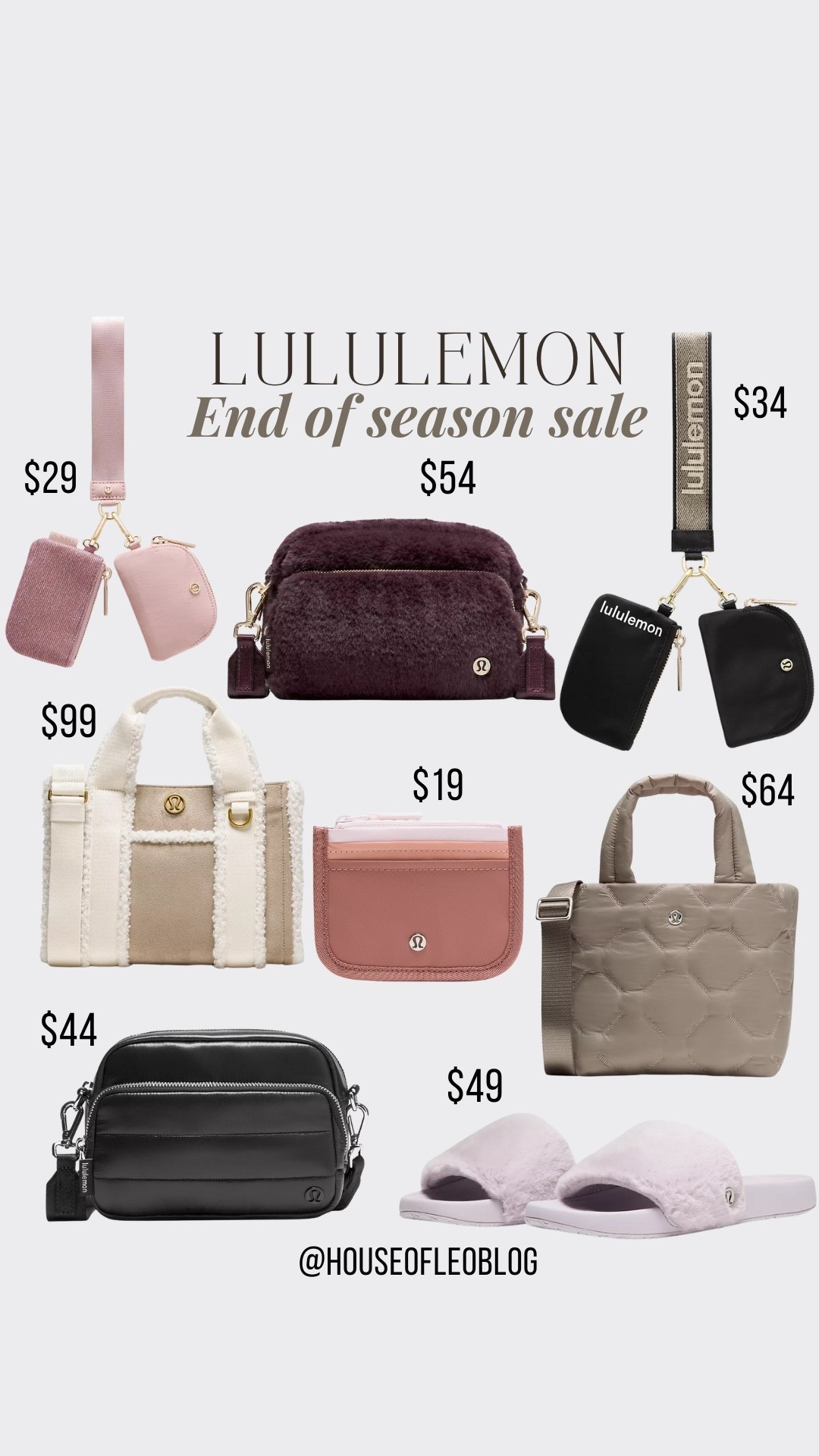 Lululemon end of season sale, Crossbody bags, tote bags

#LTKSaleAlert #LTKFindsUnder100 #LTKFindsUnder50