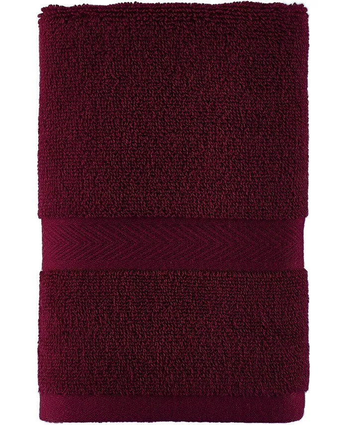 Tommy Hilfiger Modern American Solid Cotton Hand Towel, 16 | Macy's