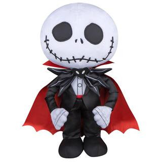 The Nightmare Before Christmas 19 in. Jack Skellington as Vampire Standing Halloween Greeter Holi... | The Home Depot