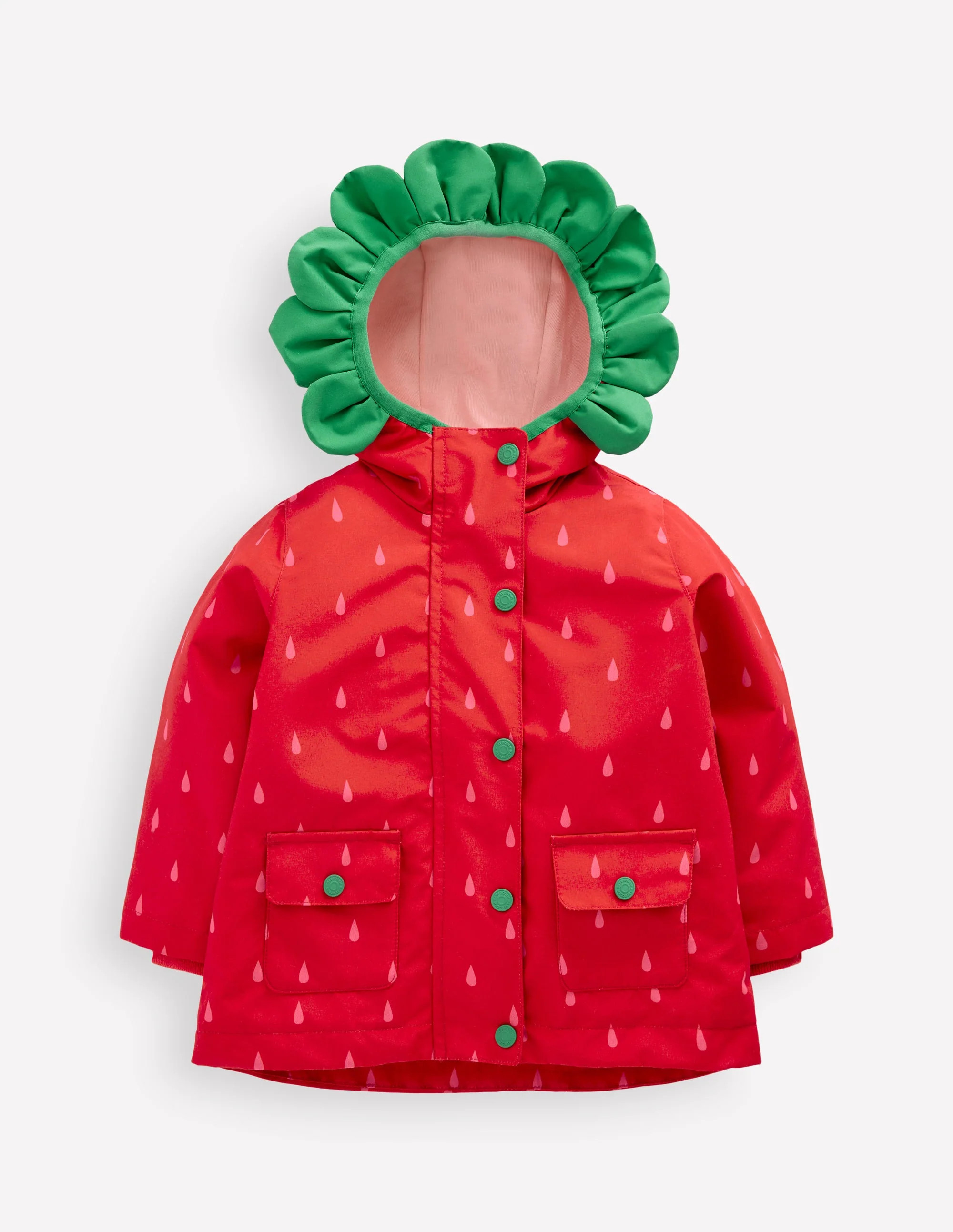 Novelty Fisherman Coat-Strawberry | Boden UK