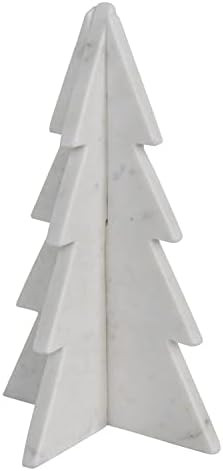 Creative Co-Op Interlocking Marble Tree, White | Amazon (US)