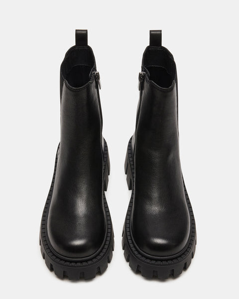 CHARGES BLACK LEATHER | Steve Madden (US)
