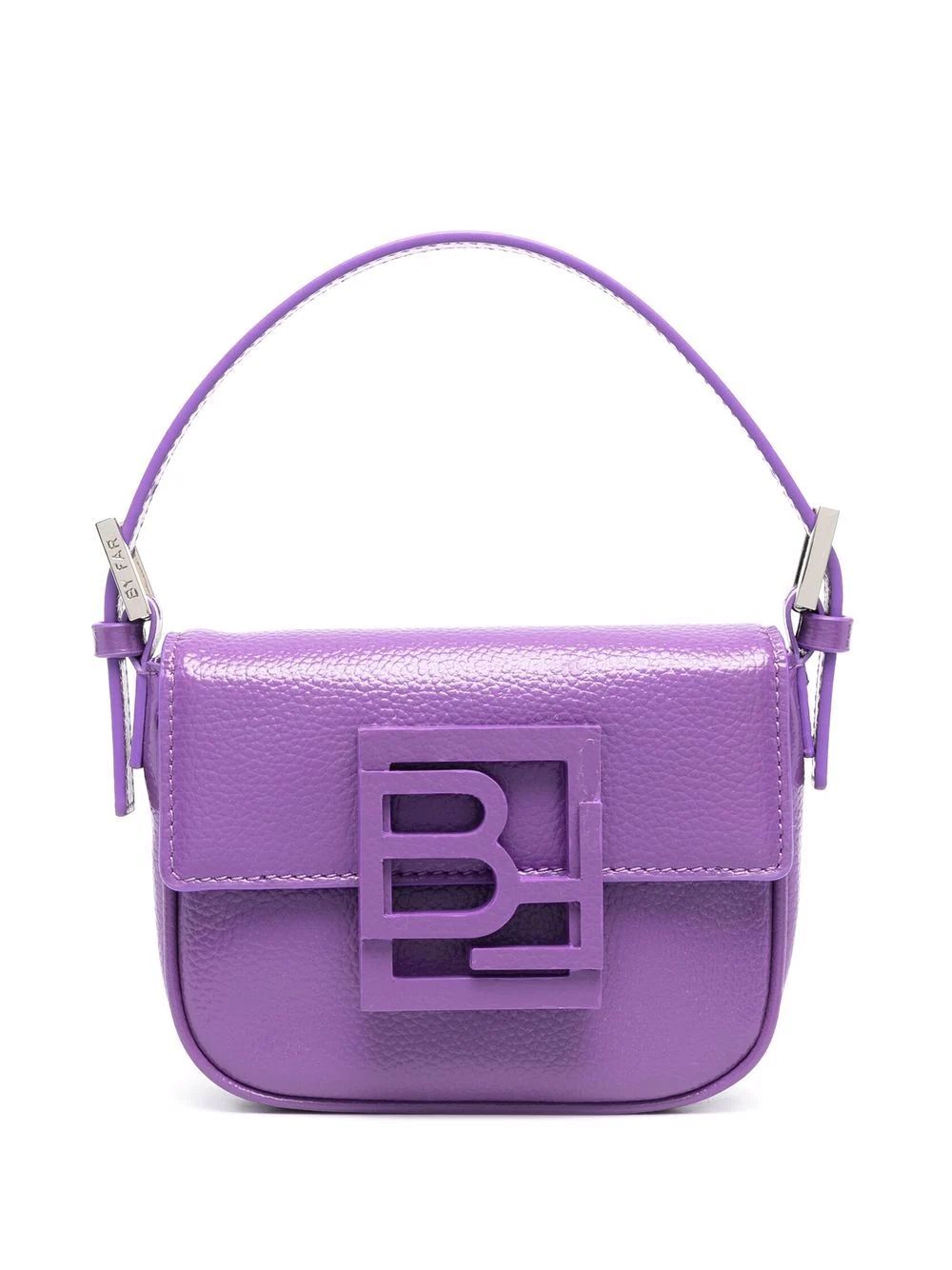 BY FAR Fran logo-plaque Micro Bag - Farfetch | Farfetch Global