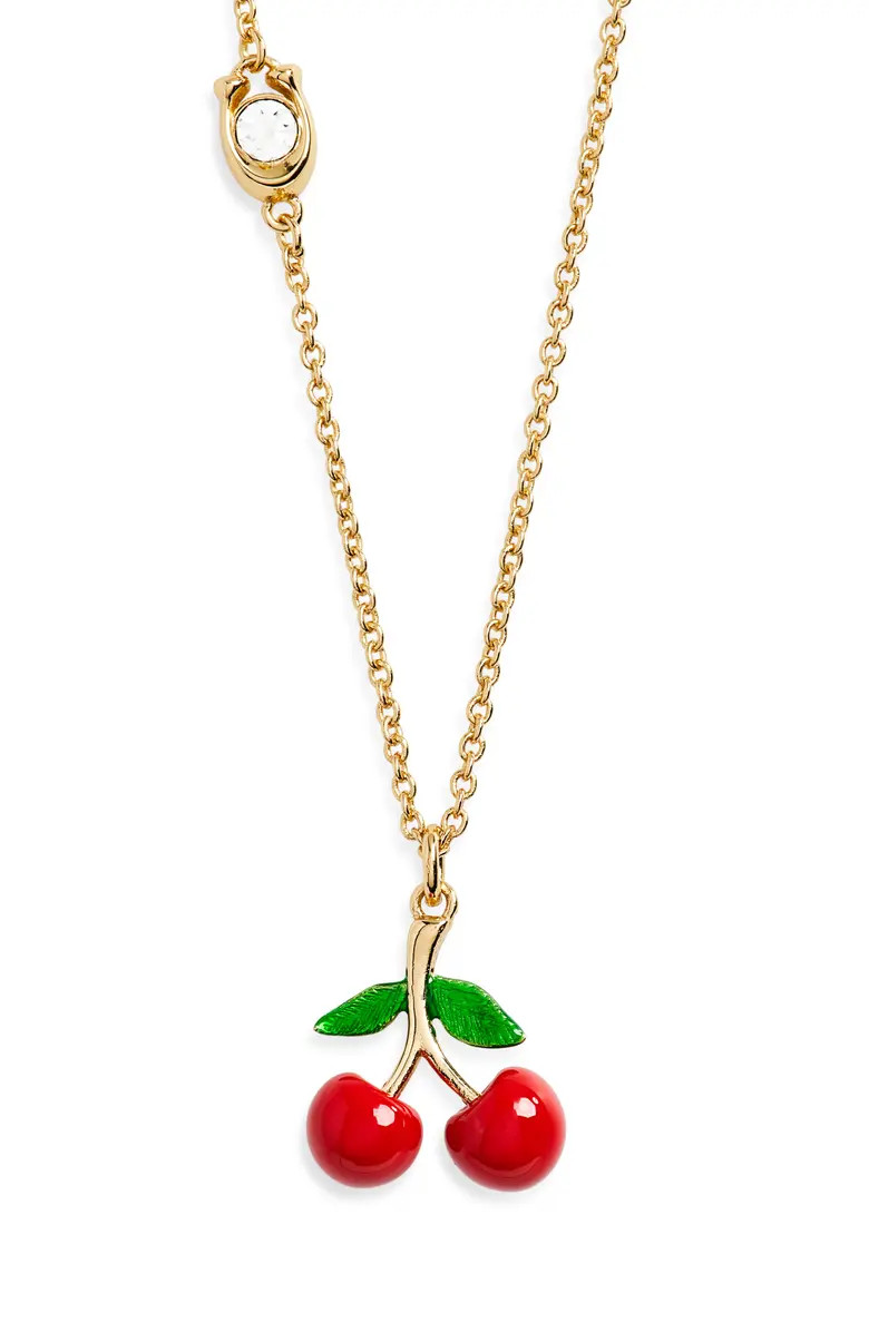 Cherry Pendant Necklace | Nordstrom