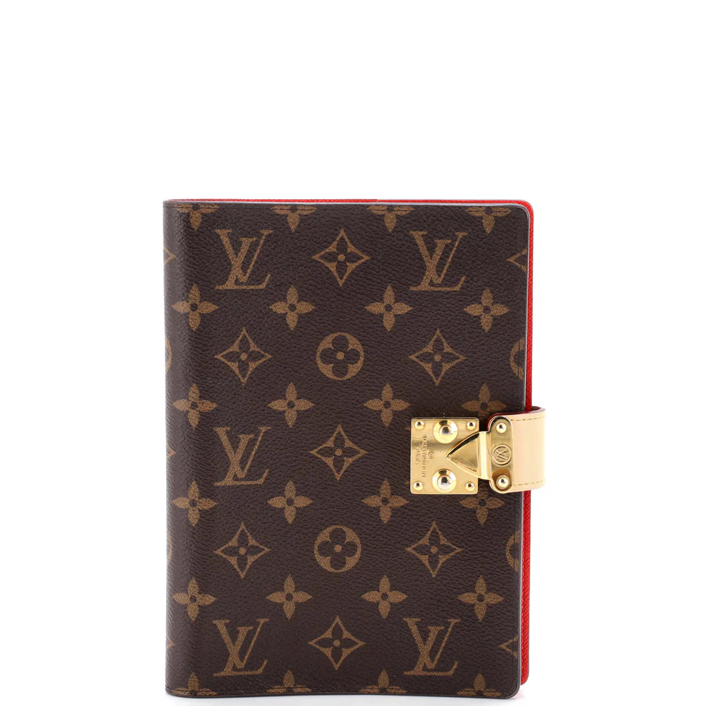 Louis Vuitton Paul Notebook Cover Monogram Canvas MM Brown 3856601 | Rebag