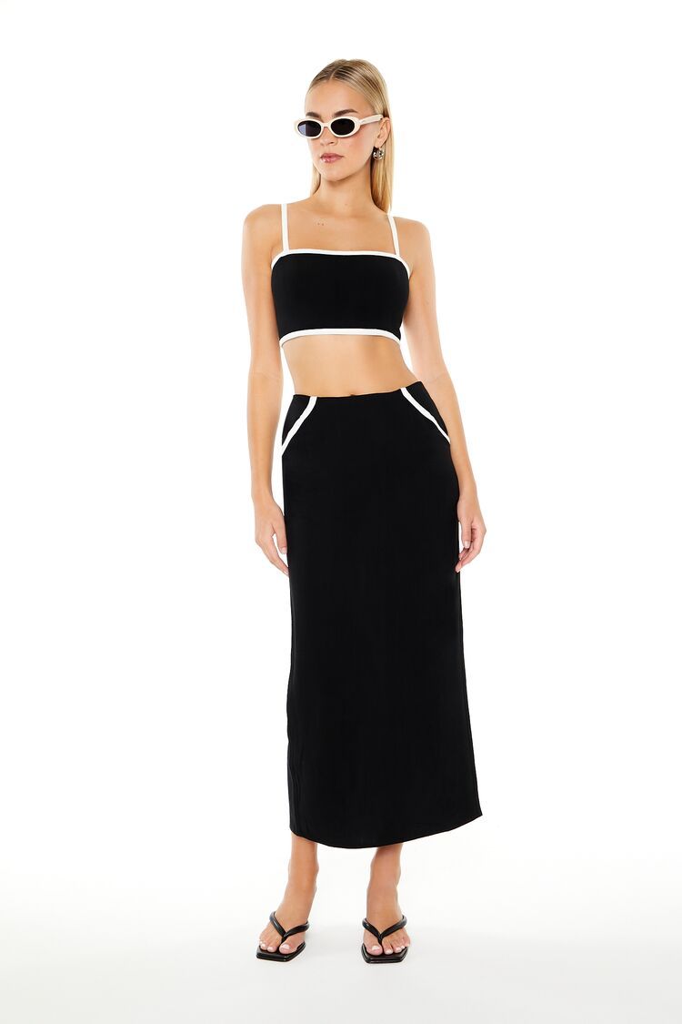 Cropped Cami & Maxi Skirt Set | Forever 21
