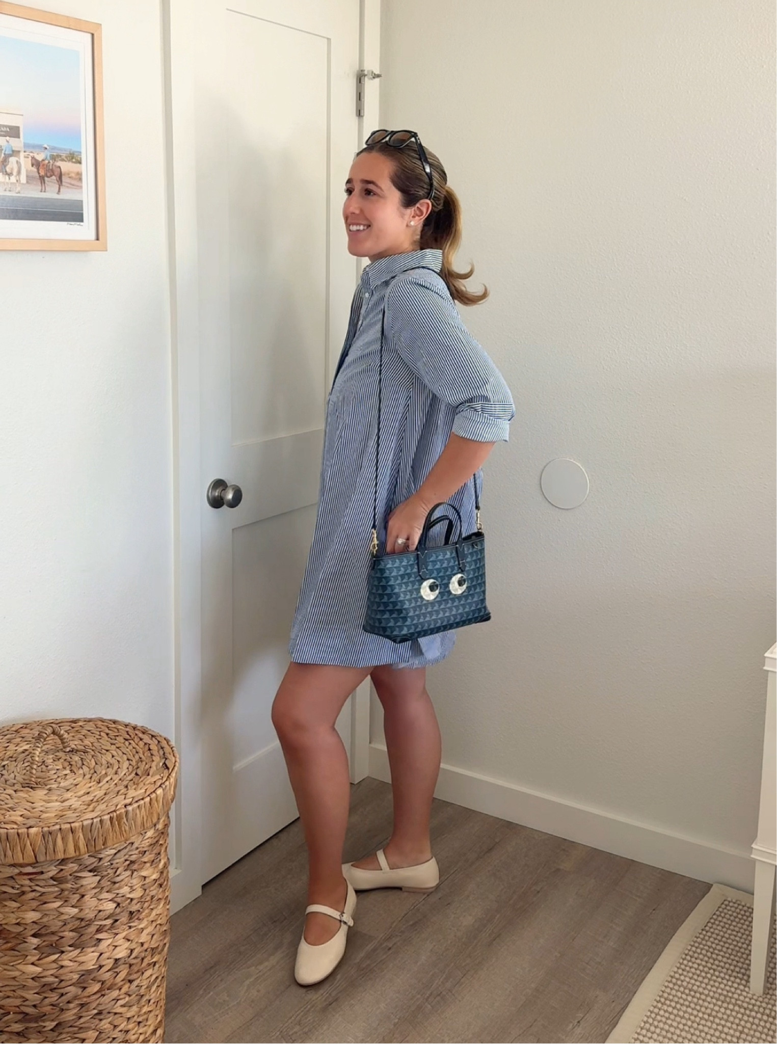 Summer to fall transition outfit ✨🍂 my dress is currently on sale for $27! 

#LTKSaleAlert #LTKSeasonal #LTKFindsUnder50