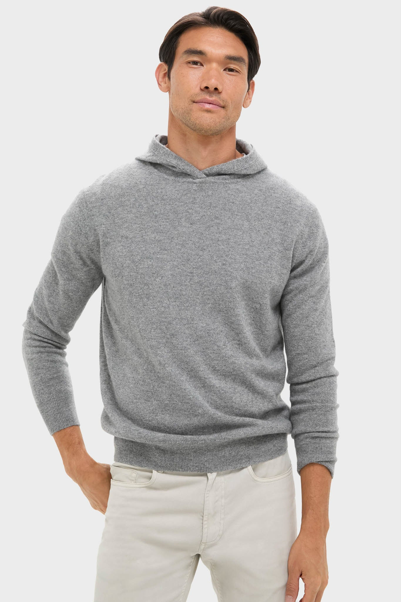 Gray Cashmere Hoodie | Tuckernuck (US)