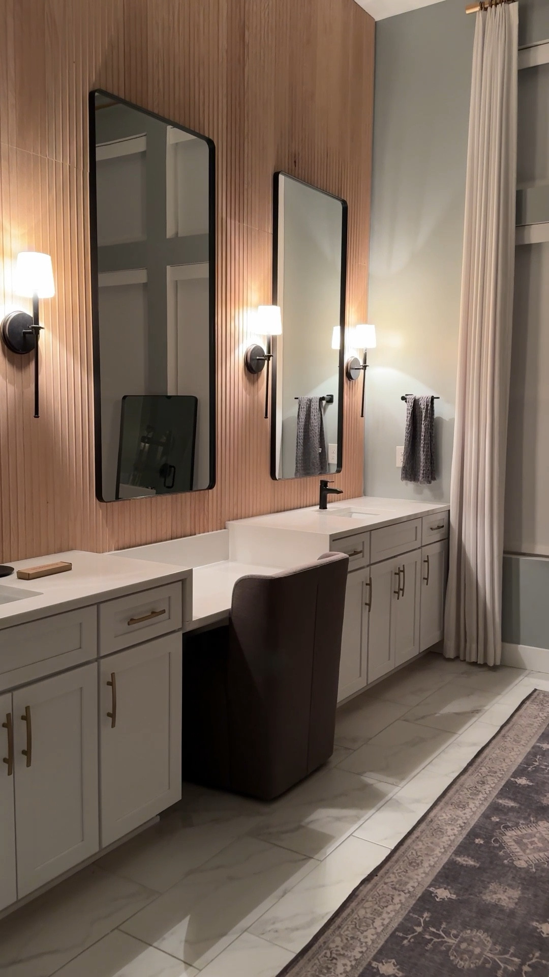 Bathroom renovation progress. My mirrors are on major sale right now too! 

#LTKWatchNow #LTKSaleAlert #LTKHome