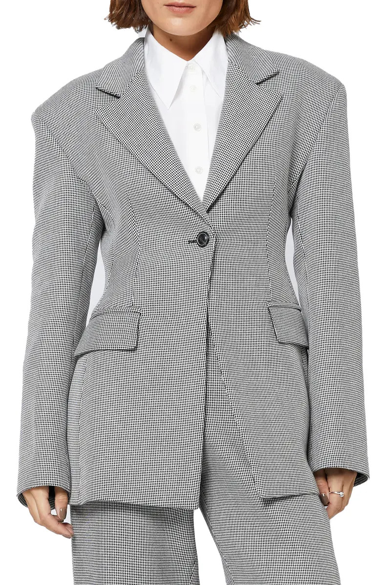 Houndstooth Check Blazer | Nordstrom