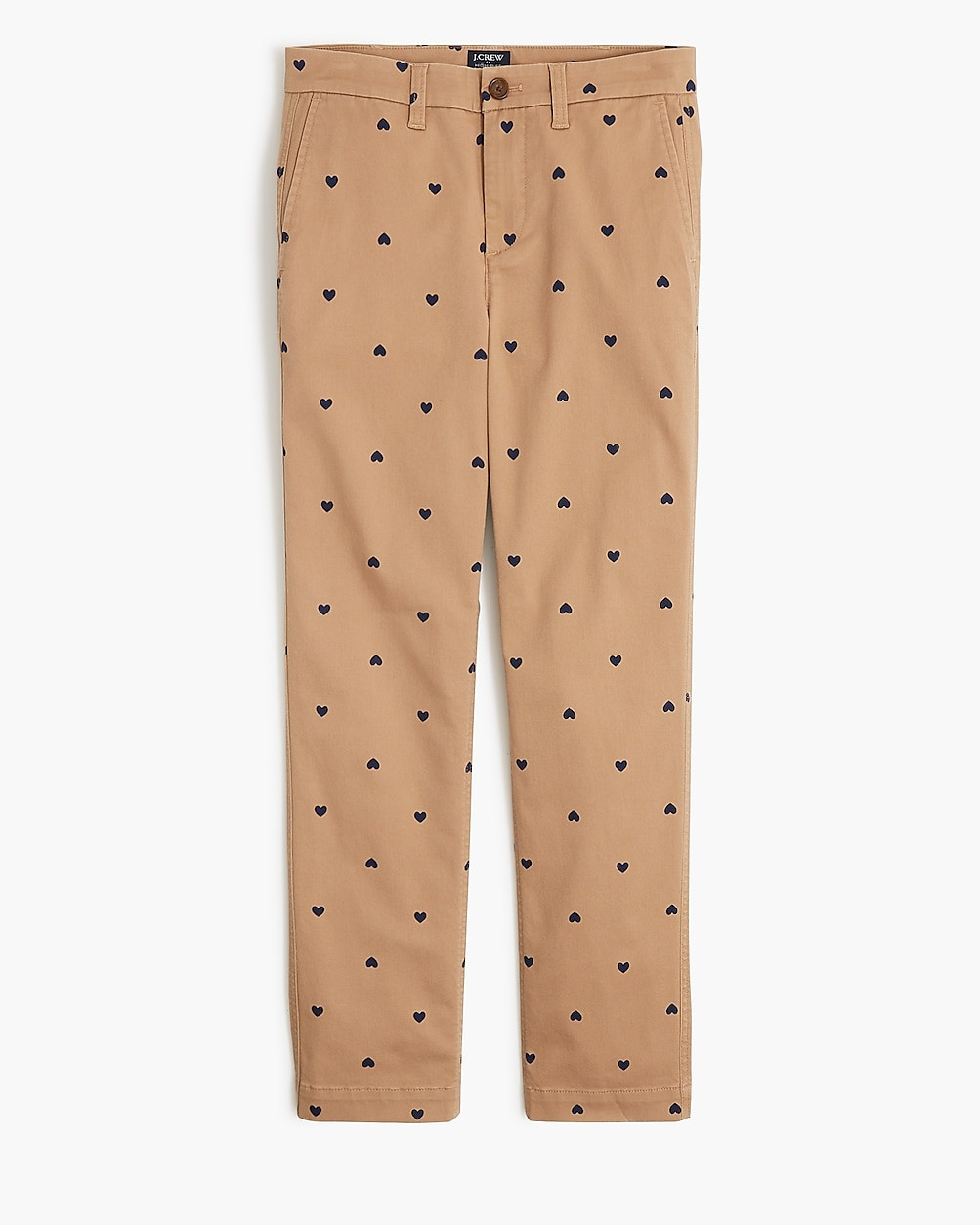 Printed high-rise girlfriend chino pant | J.Crew Factory