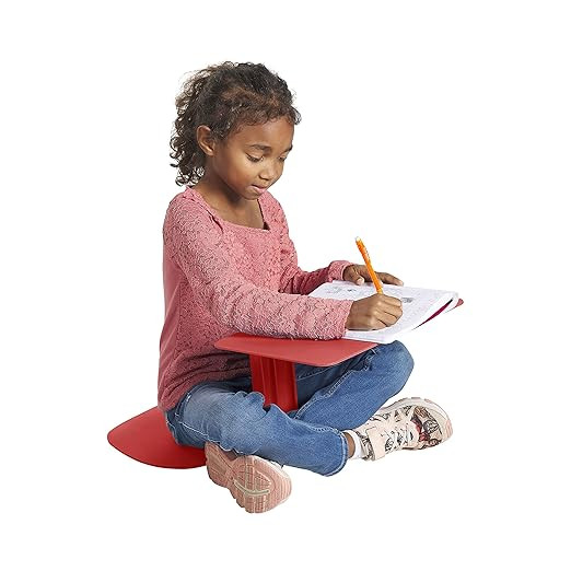 ECR4Kids - ELR-15810-RD The Surf Portable Lap Desk, Flexible Seating for Homeschool and Classroom... | Amazon (US)