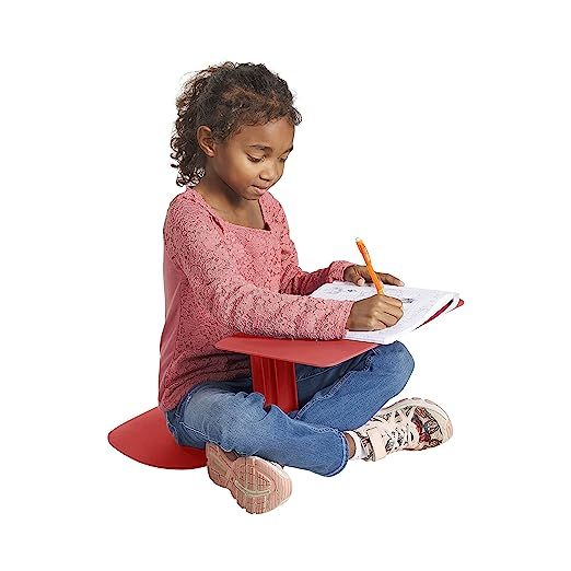 ECR4Kids - ELR-15810-RD The Surf Portable Lap Desk, Flexible Seating for Homeschool and Classroom... | Amazon (US)