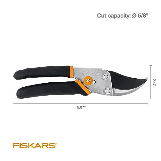 FISKARS Garden Pruning Shears - High-quality, Comfortable Garden Scissors for Easy Flower and Pla... | Amazon (US)