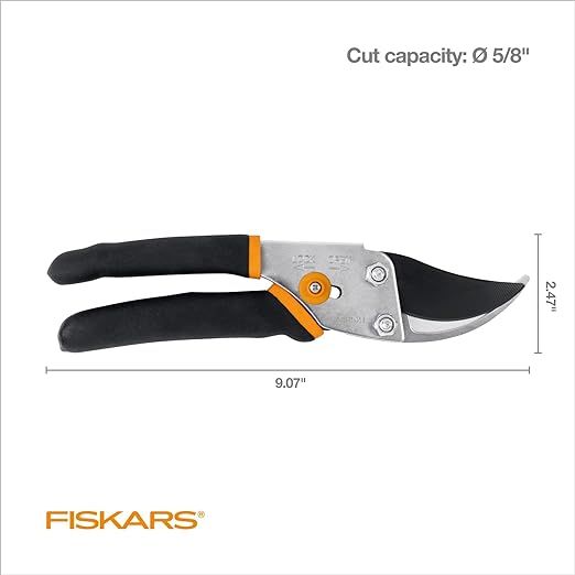 FISKARS Garden Pruning Shears - High-quality, Comfortable Garden Scissors for Easy Flower and Pla... | Amazon (US)