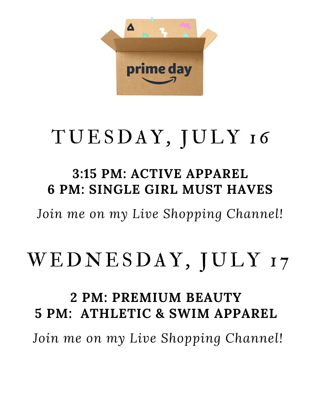 Shop live w me ! Amazon prime week ! 

#LTKHome #LTKStyleTip #LTKSaleAlert