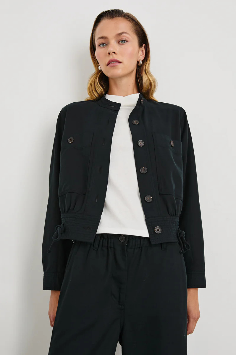 ALMA JACKET - BLACK | Rails