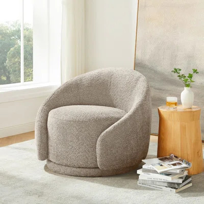 Gabbanelli 34.25'' Wide Swivel Barrel Chair | Wayfair North America