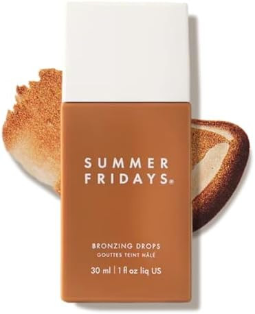 Summer Fridays Bronzing Drops - Hydrating Serum-Like Formula with Hyaluronic Acid - Hybrid-Makeup... | Amazon (US)