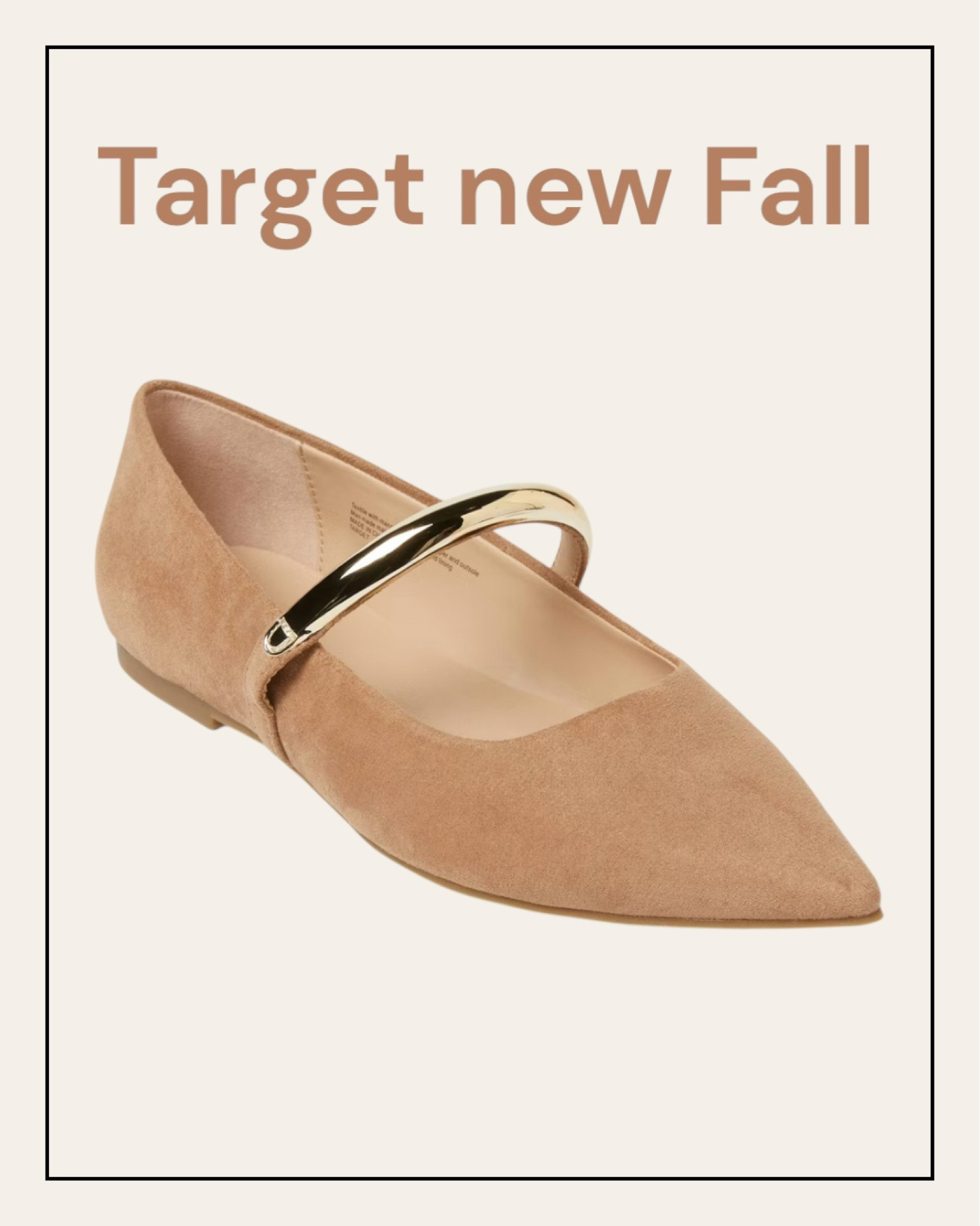 Cute new fall shoes from target

#fallflats

#LTKShoeCrush #LTKFindsUnder50