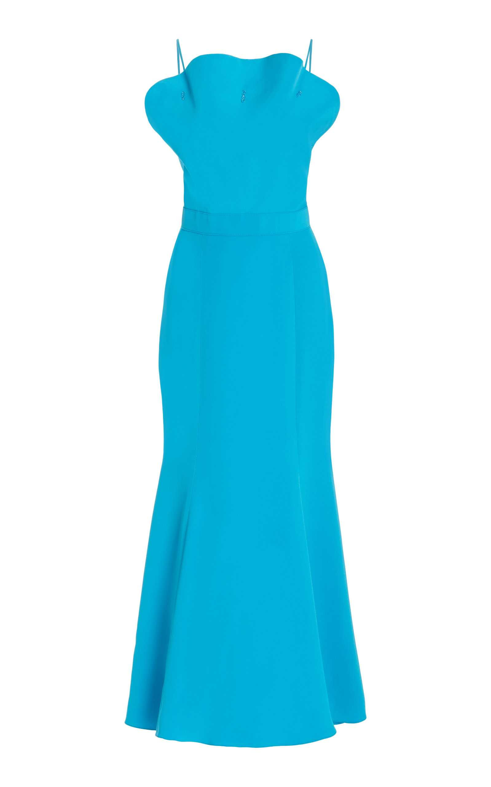 Silk Crepe Midi Dress | Moda Operandi (Global)