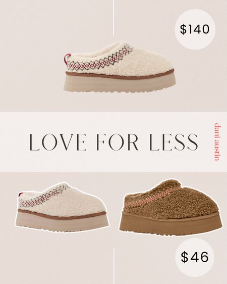 Love for less — Ugg slippers vs Amazon slippers 🤎

#LTKfindsunder100 #LTKfindsunder50 #LTKshoecrush