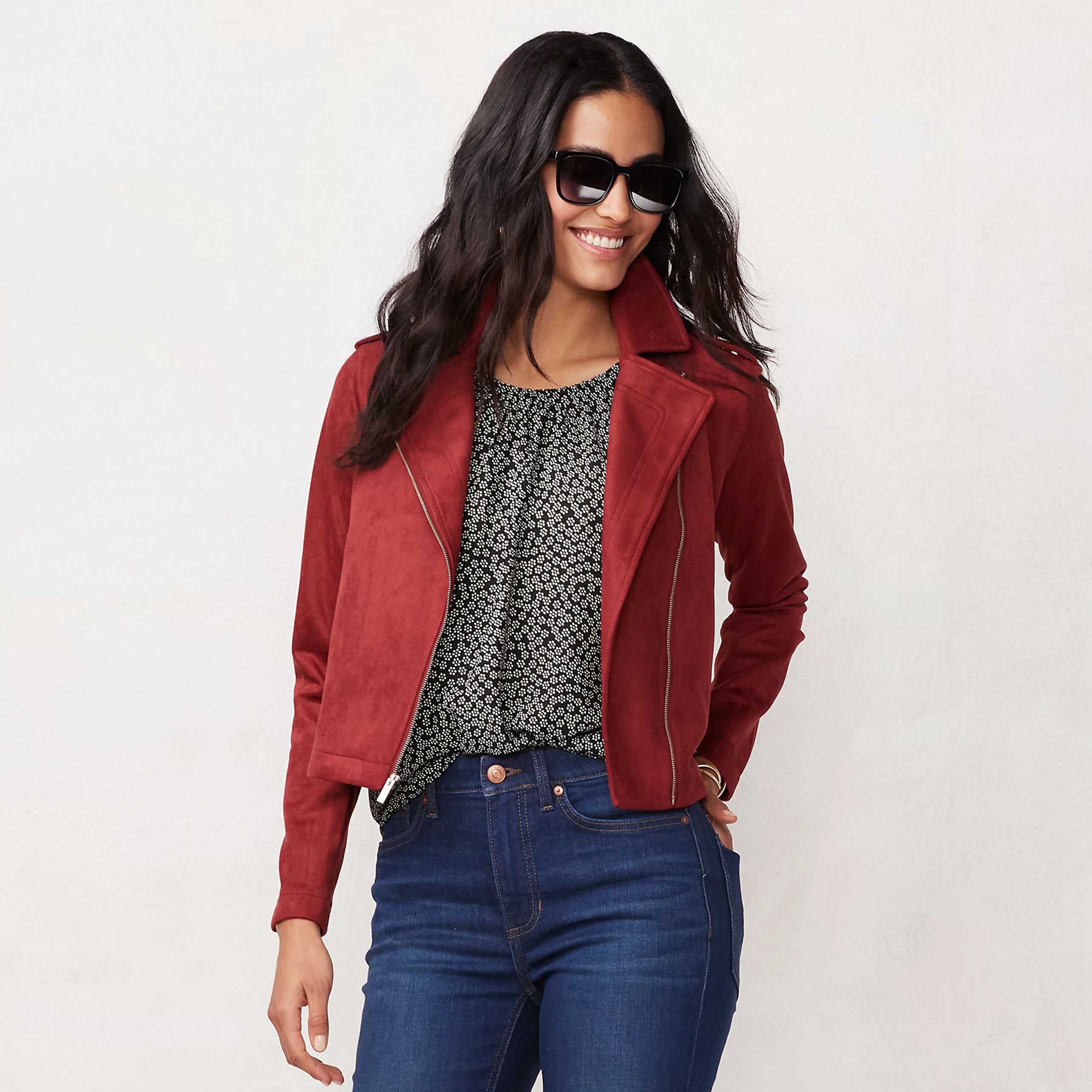 Women's LC Lauren Conrad Moto Jacket | Kohl's