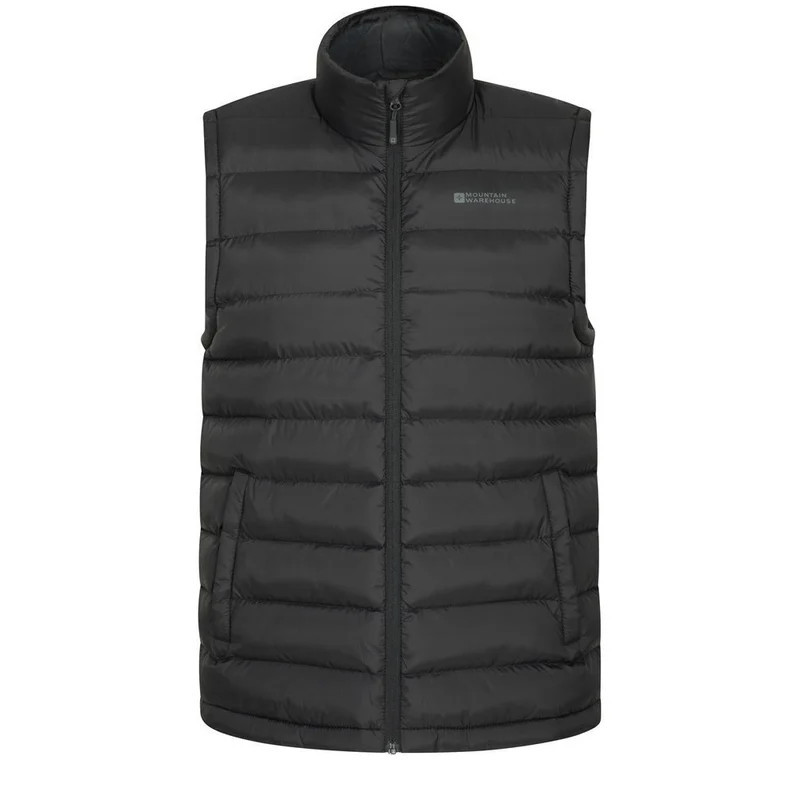 Mountain Warehouse Mens Seasons Padded Vest - Black - Black - XL | Verishop