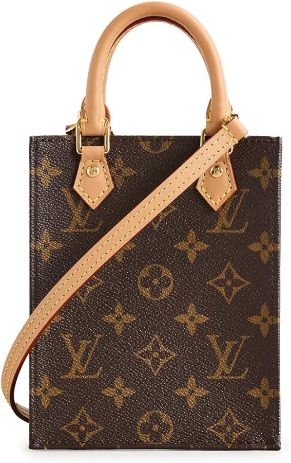 Louis Vuitton Women's Pre-Loved Sac Plat Hand Bag PM, Mono | Amazon (US)