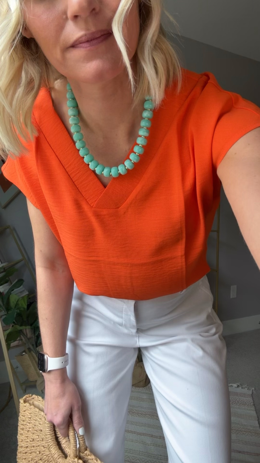 I am loving this orange top from Amazon! It’s such a fun color for summer! It’s only $15!

#LTKootd #LTKOver40 #LTKSeasonal